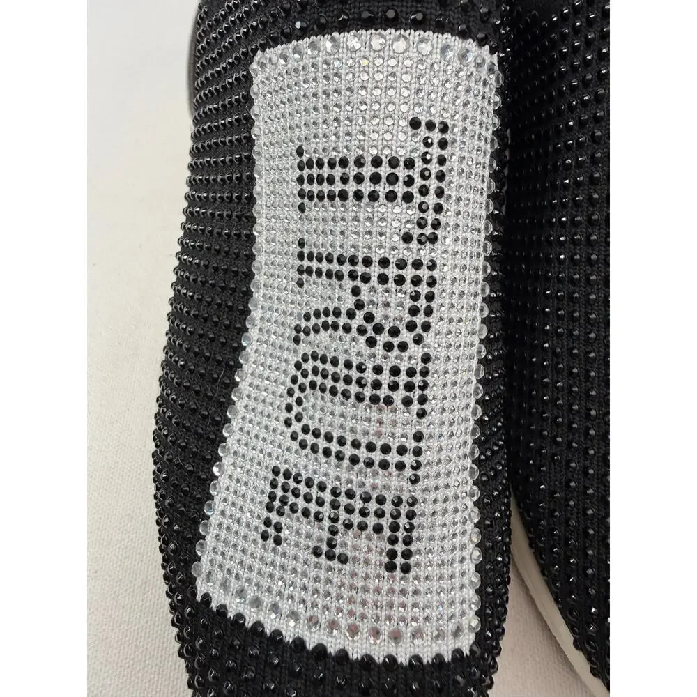 True Religion Aurelia Bling Slip-On Shoes Unworn Women’s Sz 7 Sparkle‎ Statement